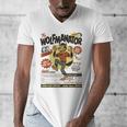 Werewolf Wolfmanator Nostalgia Vintage Halloween Men's V-Neck T-Shirt Werewolf Wolfmanator Nostalgia Vintage Halloween Men's V-Neck T-Shirt