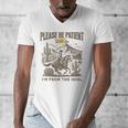 Western Please Be Patient With Me I'm From The 1900s Men's V-Neck T-Shirt Western Please Be Patient With Me I'm From The 1900s Men's V-Neck T-Shirt