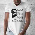 You'Re About To Exceed The Limits Of My Medication Introvert Raglan Baseball Tee Men's V-Neck T-Shirt
