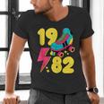 1982 Retro Raised In The 80s Old School Nostalgia Vibes Men's V-Neck T-Shirt 1982 Retro Raised In The 80s Old School Nostalgia Vibes Men's V-Neck T-Shirt