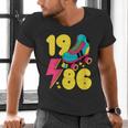 1986 Retro Raised In The 80s Old School Nostalgia Vibes Men's V-Neck T-Shirt 1986 Retro Raised In The 80s Old School Nostalgia Vibes Men's V-Neck T-Shirt