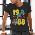 1988 Retro Raised In The 80s Old School Nostalgia Vibes Men's V-Neck T-Shirt 1988 Retro Raised In The 80s Old School Nostalgia Vibes Men's V-Neck T-Shirt