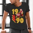1990 Retro Roller Skate Vintage 90s Nostalgia Collector Men's V-Neck T-Shirt