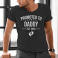 1st Time Dad EST 2026 New Dad New First Fathers Day Men's V-Neck T-Shirt