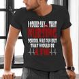 2020 Graduation Nurses RN LPN NP Men's V-Neck T-Shirt