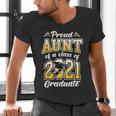 2021 Graduation Shirts For Family 2021 Graduation For Aunt Men's V-Neck T-Shirt