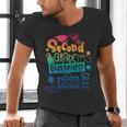 2nd Grade 2021 Graduate Quarantine Second Grade Graduation Men's V-Neck T-Shirt