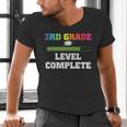 3rd Grade Level Complete Third Grade Graduation Men's V-Neck T-Shirt