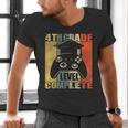 4th Grade Level Complete Gamer Class Of 2023 Graduation Men's V-Neck T-Shirt