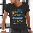 5th Grade Graduation 2025 Graphic – Class Of 2025 Theme Men's V-Neck T-Shirt