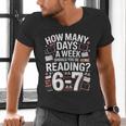 67 For Reading With Books Men's V-Neck T-Shirt
