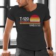 70's 80's 90's Music Nostalgia Video Cassette Tape VHS Retro Men's V-Neck T-Shirt