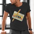 80's 90's Retro Music Party Costume Nostalgia Cassette Men's V-Neck T-Shirt