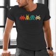 80s Video Game Nostalgia Retro Vintage Arcade Novelty Men's V-Neck T-Shirt