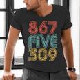 8675309 Retro Vintage 80's 90's Music Nostalgia Men's V-Neck T-Shirt 8675309 Retro Vintage 80's 90's Music Nostalgia Men's V-Neck T-Shirt