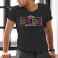 8th Grade Graduate 2024 Graduation Last Day Of School Men's V-Neck T-Shirt