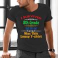 8th Grade Graduation Boys Girls Grad Education Men's V-Neck T-Shirt