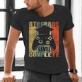 8th Grade Level Complete Gamer Class Of 2024 Graduation Men's V-Neck T-Shirt