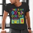 This Is My 90's Costume Retro 1990s Style Cassette Nostalgia Men's V-Neck T-Shirt