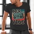 90's Vibe Vintage Style Cassette Tape Nostalgia 1990s Party Men's V-Neck T-Shirt