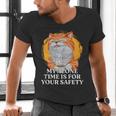 My Alone Time Is For Your Safety Coffee Lover Introvert Men's V-Neck T-Shirt