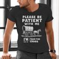 Amusing Wagon Pace Please Be Patient I'm From The 1900s Men's V-Neck T-Shirt