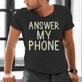 Answer My Phone I Introvert Men's V-Neck T-Shirt Answer My Phone I Introvert Men's V-Neck T-Shirt