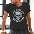 Anti Social Club Official Member Introvert Crest Men's V-Neck T-Shirt Anti Social Club Official Member Introvert Crest Men's V-Neck T-Shirt