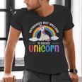 Anti Social Introvert Unicorn Lover Unicorns Men's V-Neck T-Shirt Anti Social Introvert Unicorn Lover Unicorns Men's V-Neck T-Shirt
