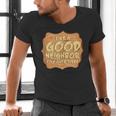 Antisocial Like A Good Neighbor Stay Over There Introvert Men's V-Neck T-Shirt