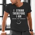Anxiety Awareness Mental Health Top For Introvert Men's V-Neck T-Shirt