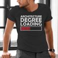 Architecture Degree Loading Graduation Student Men's V-Neck T-Shirt