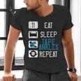 Athletic Trainer Eat Sleep Tape Ankles Graduation Men's V-Neck T-Shirt