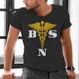 Bachelor Of Science Nursing Graduation Men's V-Neck T-Shirt