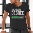 Bachelors Degree Loading College Student Graduation Men's V-Neck T-Shirt