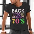 Back To The 70's Mixtape Era Nostalgia Retro 1970 70's Style Men's V-Neck T-Shirt