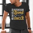 Band Senior Uncle Class Of 2026 Graduation Graduate Men's V-Neck T-Shirt