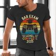 Bar Exam Level Complete 2025 Lawyer Law School Graduation Men's V-Neck T-Shirt