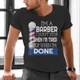 Barber Stylist Barber College Graduation Men's V-Neck T-Shirt