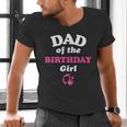Barbie Dad Of The Birthday Girl Small Men's V-Neck T-Shirt