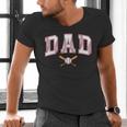Baseball Dad Shirt Baseball Player Game Day Father's Day Men's V-Neck T-Shirt