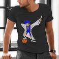 Basketball Dabbing Shirt Senior Graduation Him Her Men's V-Neck T-Shirt