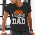 Basketball Dad Basketball Player Game Day Father's Day Men's V-Neck T-Shirt