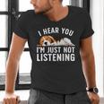 Beagle For Men Women Dad Mom Beagle Dog Lovers Men's V-Neck T-Shirt