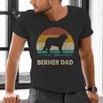 Berner Dad For Men Bernese Mountain Dog Vintage Dad Men's V-Neck T-Shirt Berner Dad For Men Bernese Mountain Dog Vintage Dad Men's V-Neck T-Shirt