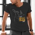 Best Bunny Dad Ever Rabbit Daddy Bunny Father Bunny Men's V-Neck T-Shirt Best Bunny Dad Ever Rabbit Daddy Bunny Father Bunny Men's V-Neck T-Shirt