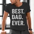 Best Dad EverShirt Men Husband Men's V-Neck T-Shirt