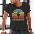 Best Dad By Par Disc Golf Father's Day Men's V-Neck T-Shirt Best Dad By Par Disc Golf Father's Day Men's V-Neck T-Shirt