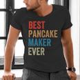 Best Pancake Maker Ever Baking For Baker Dad Or Mom Men's V-Neck T-Shirt Best Pancake Maker Ever Baking For Baker Dad Or Mom Men's V-Neck T-Shirt