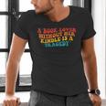 A Book Lover Without Her Kindle Is A Tragedy Apparel Men's V-Neck T-Shirt